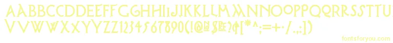 Possumsaltarenf Font – Yellow Fonts