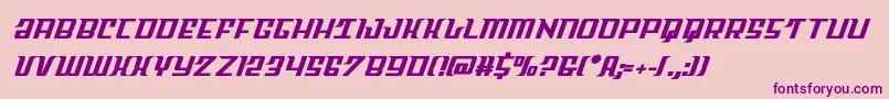 fuente Skycabsemibold – Fuentes Moradas Sobre Fondo Rosa