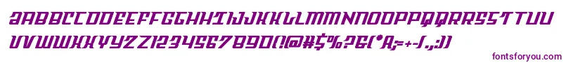 Skycabsemibold Font – Purple Fonts on White Background