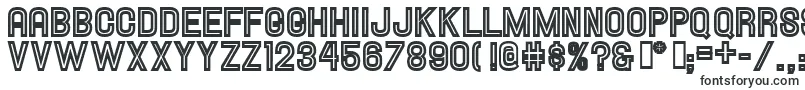 HallandaleInlineJl Font – Vinyl Fonts