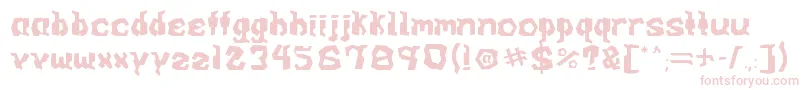 fuente ArcadeV0.1 – Fuentes Rosadas Sobre Fondo Blanco