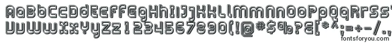 Шрифт Plasma13 – широкие шрифты