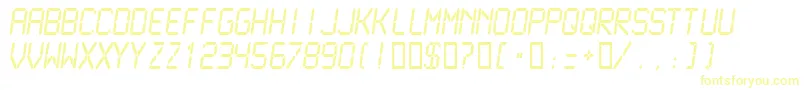 Lcdm2n Font – Yellow Fonts