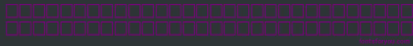 Svfwfbo Font – Purple Fonts on Black Background