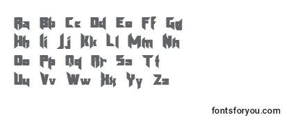 Обзор шрифта Klingonblade