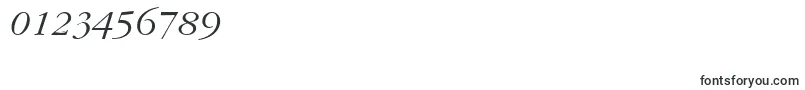 GaramondgttItalic Font – Fonts for Numbers and Digits