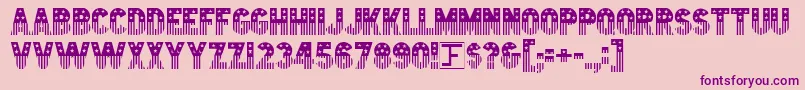 More about Starstrp Font Starstrp Font – Purple Fonts on Pink Background