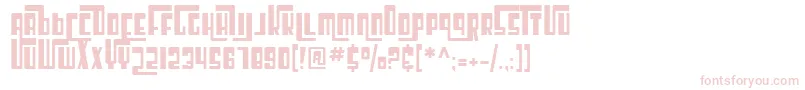 SfCosmicAge Font – Pink Fonts on White Background