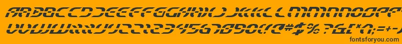 En savoir plus sur la police StarfighterItalic Police StarfighterItalic – polices noires sur fond orange