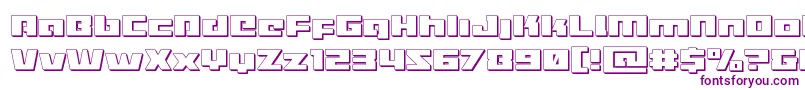 fuente Turbocharge3D – Fuentes Moradas