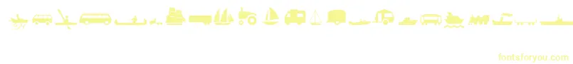 TransportMt Font – Yellow Fonts