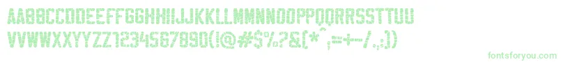 SablonHyperWashed-Schriftart – Grüne Schriften