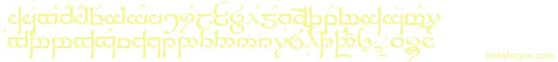 TengwarSindarin Font – Yellow Fonts