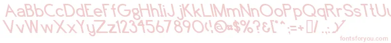 Endangered Font – Pink Fonts