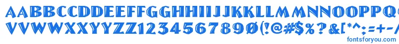 GeLetterCut Font – Blue Fonts