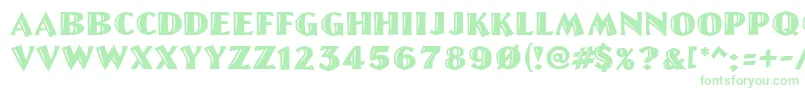 GeLetterCut Font – Green Fonts