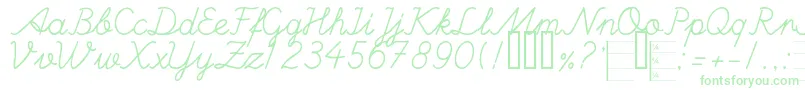 HandWritingMutlu Font – Green Fonts