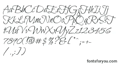 BilboswashcapsRegular font – historical Fonts