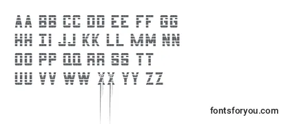 3x52 Font