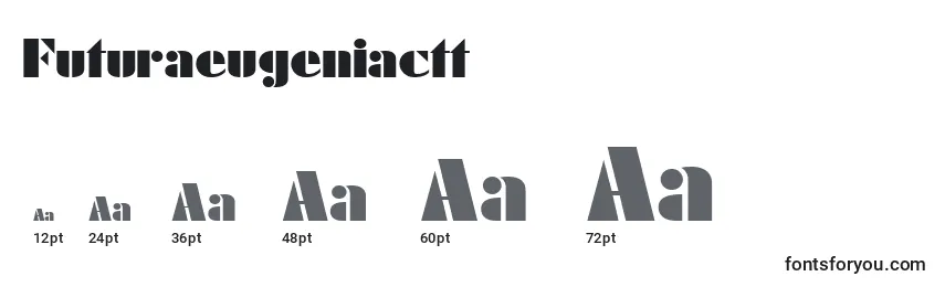 Futuraeugeniactt Font Sizes
