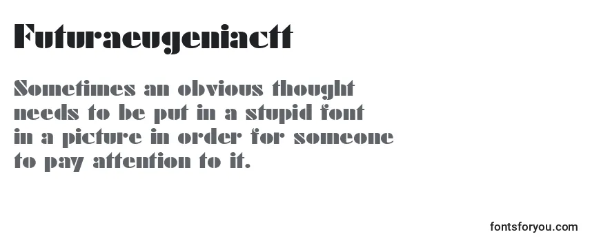 Futuraeugeniactt Font