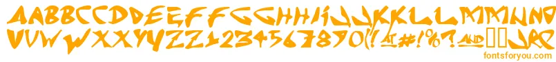 J Random C Font – Orange Fonts