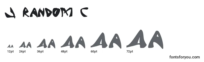 J Random C Font Sizes
