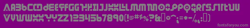 Weitere Informationen zur DendriticVoltage-Schriftart DendriticVoltage-Schriftart – Graue Schriften auf violettem Hintergrund