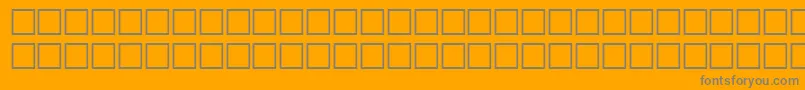 McsDiwany2SUNormal. Font – Gray Fonts on Orange Background