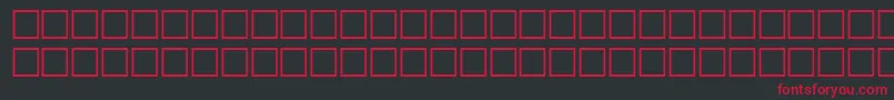 McsDiwany2SUNormal.-fontti – punaiset fontit mustalla taustalla