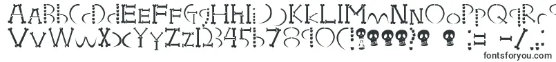 Шрифт HoneboneUkokkei – шрифты, начинающиеся на H