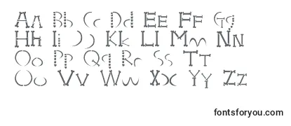Review of the HoneboneUkokkei Font