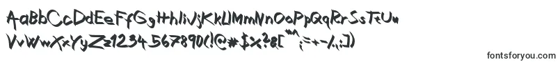 Шрифт XaligraphyBold – интересные шрифты