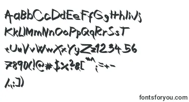  XaligraphyBold font