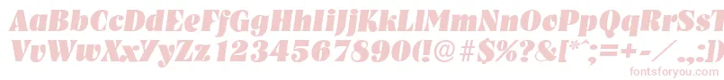More about NashvilleserialHeavyItalic Font NashvilleserialHeavyItalic Font – Pink Fonts on White Background