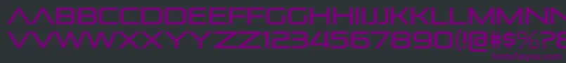 PirulenrgRegular Font – Purple Fonts on Black Background