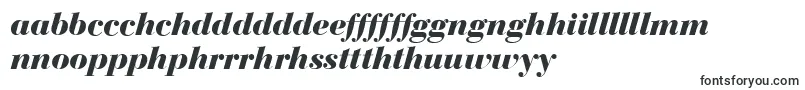 BodoniDisplayBolditalic-fontti – walesilaiset fontit