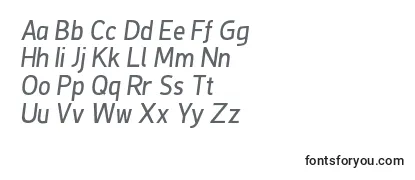 DeLuxeNextItalic Font