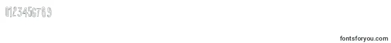 True2dOutline Font – Fonts for Numbers and Digits
