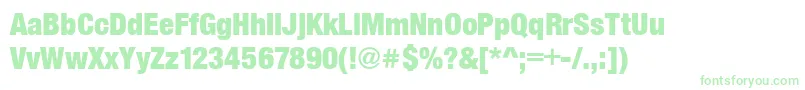 SansBlackCond Font – Green Fonts