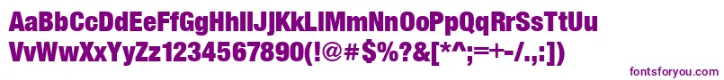 SansBlackCond Font – Purple Fonts