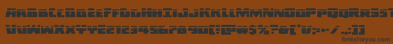 Darkalliancelaser Font – Black Fonts on Brown Background