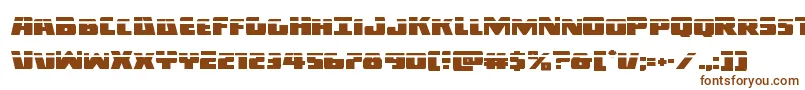 Darkalliancelaser-fontti – ruskeat fontit valkoisella taustalla