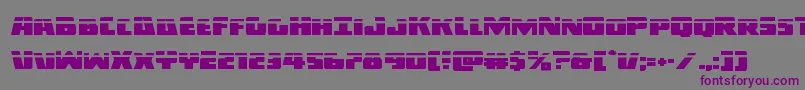 Darkalliancelaser-fontti – violetit fontit harmaalla taustalla