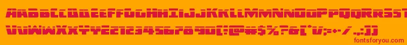 Darkalliancelaser Font – Red Fonts on Orange Background