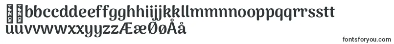 ArimamaduraiBlack-Schriftart – dänische Schriften