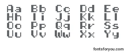 Pixeloperatormonohb8-fontti