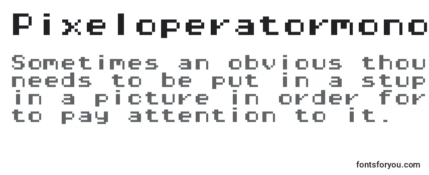 Pixeloperatormonohb8 フォントのレビュー