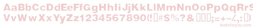 Vivasssk Font – Pink Fonts on White Background