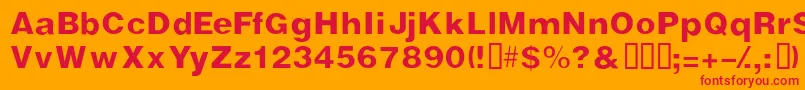 Подробнее о шрифте Vivasssk Шрифт Vivasssk – красные шрифты на оранжевом фоне